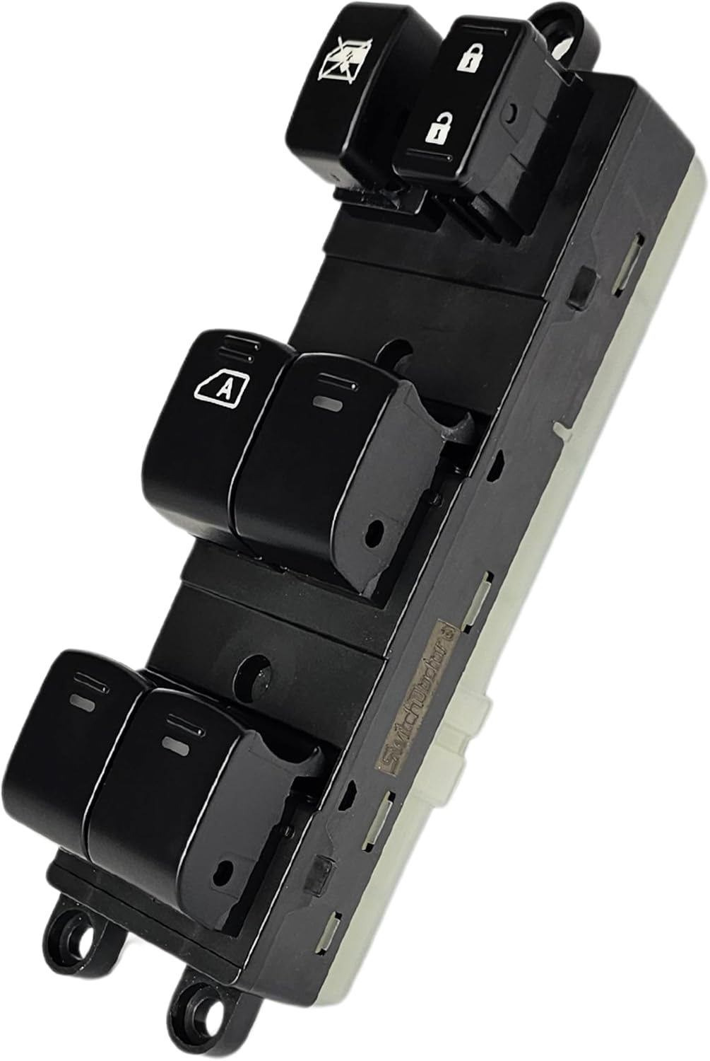 SWITCHDOCTOR Window Master Switch for 2007-2008 Nissan Sentra, 2005-2015 Xterra, 2005-2019 Frontier (Pin Check Required) (Crew Cab, 25401-EA003, 25401-ZP70A)