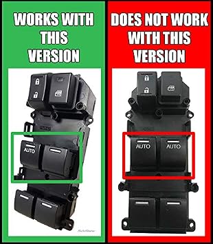 Window Master Switch for 2008-2012 Honda Accord Sedan LX