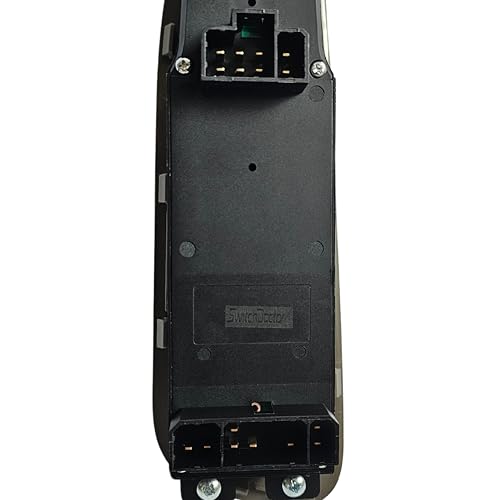 SWITCHDOCTOR Window Master Switch and Black Bezel for 2002-2009 Dodge Ram (Regular Cab, Single Cab, Dark Slate Gray)
