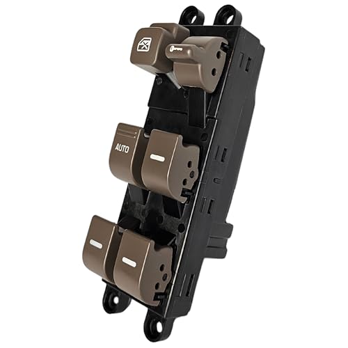 SWITCHDOCTOR Window Master Switch Compatible with Nissan Quest 4 Window Button 1999-2002 (Dark Mink)
