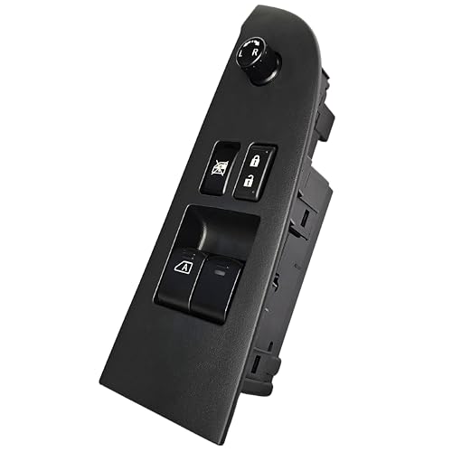 SWITCHDOCTOR Window Master Switch Assembly for 2008, 2009, 2010, 2011, 2012, 2013 Nissan Altima Coupe S (Bezel, Mirror, Full Assembly)