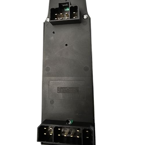 SWITCHDOCTOR Window Master Switch and Gray Bezel Set for 2002-2008 Dodge Ram 1500 2500 3500 (Quad Cab, Crew, Medium Slate Gray, 68171680AA, 56049805AB, 56049805AA, 56045334AE)