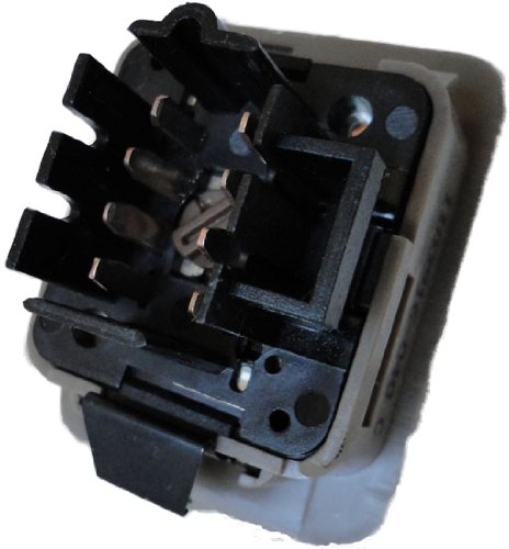 SWITCHDOCTOR Rear Window Switch for 1999-2000 Cadillac Escalade (Tan Bezel)