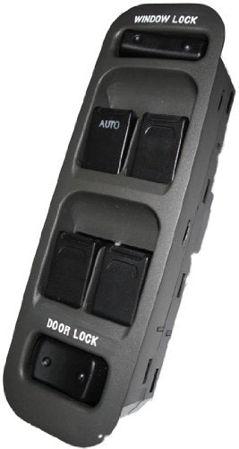 SWITCHDOCTOR Window Master Switch for 1999-2004 Suzuki Vitara (1999 2000 2001 2002 99 00 01 02 Drivers side, button, panel, door, lock)