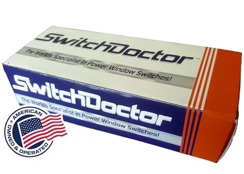 SWITCHDOCTOR Window Master Switch and Bezel for 2010-2016 5 Series 520i 523i 525i 528i 530i 535i, F10 F11 F18 (61319179907, Power, Control, Button) (2010-2016, Black)