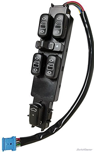 SWITCHDOCTOR Window Master Switch for 2000-2006 Mercedes Benz W220 (2000, 2001, 2002, 2003, 2004, 2005, 2006)