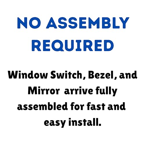 SWITCHDOCTOR Window Master Switch Assembly for 2006, 2007, 2008, 2009, 2010, 2011 Honda Civic Sedan (Full Assembly)