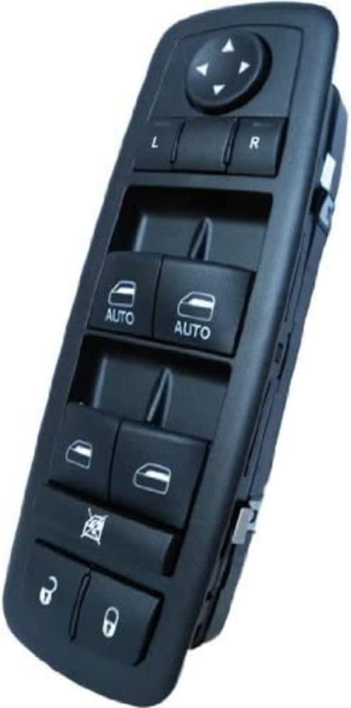 SWITCHDOCTOR Window Master Switch for 2009-2010 Dodge Journey; 2008-2009 Chrysler Town & Country, Grand Caravan, Nitro, Jeep Liberty (Pin Check Required)