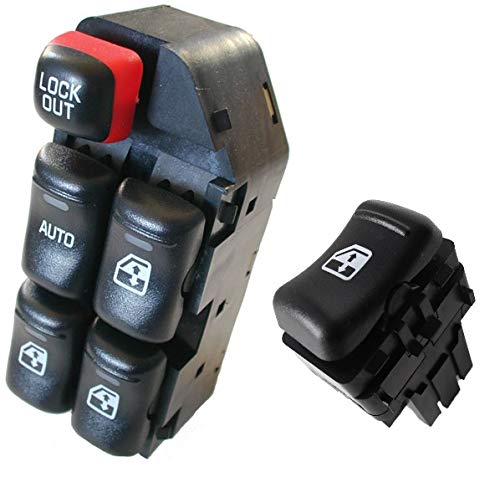 SWITCHDOCTOR Window Master Switch and Passenger for 1997-2003 Chevrolet Malibu