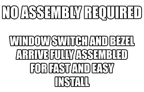 SWITCHDOCTOR Window Master Switch Assembly for 2007, 2008, 2009, 2010, 2011, 2012 Nissan Altima Sedan (S, Base)