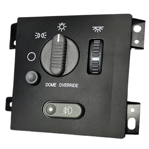 Headlight Dimmer Switch for 1998-2005 Chevrolet Blazer; 1998-2004 Oldsmobile Bravada, GMC Sonoma; 1998-2001 Jimmy