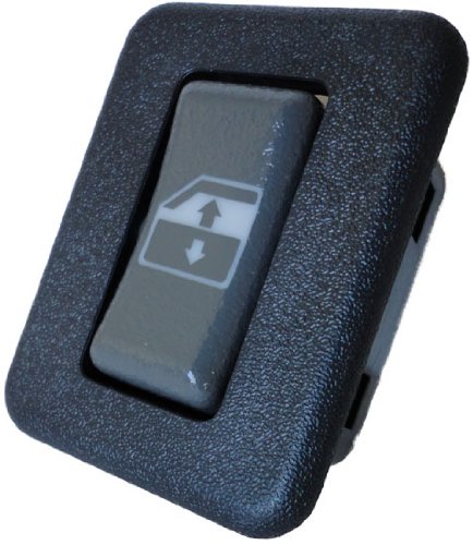 SWITCHDOCTOR Rear Window Switch for 1995-1998 Yukon (Gray Bezel)
