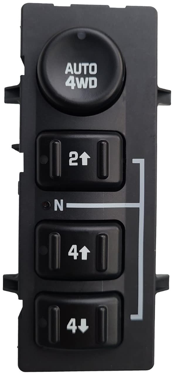 SWITCHDOCTOR 4x4 Transfer Case Switch for Silverado, Suburban, Tahoe, Avalanche, Yukon, Sierra