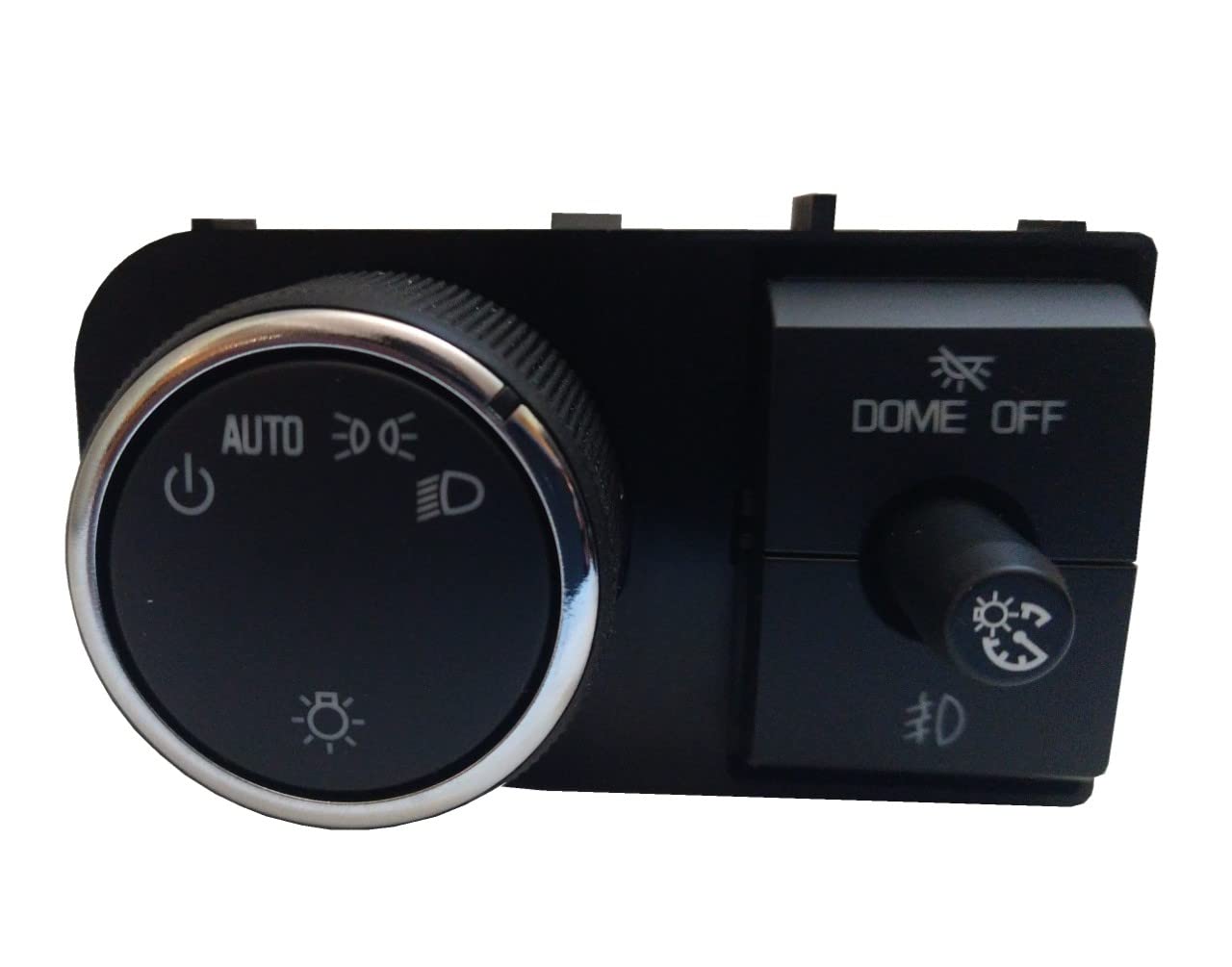 SWITCHDOCTOR Headlamp Fog Light Switch for 2008-2012 Chevrolet Silverado 1500; 2008-2014 Silverado 2500 3500; 2007-2013 Avalanche, Suburban 1500 2500 HD 3500 HD, GMC Sierra 1500