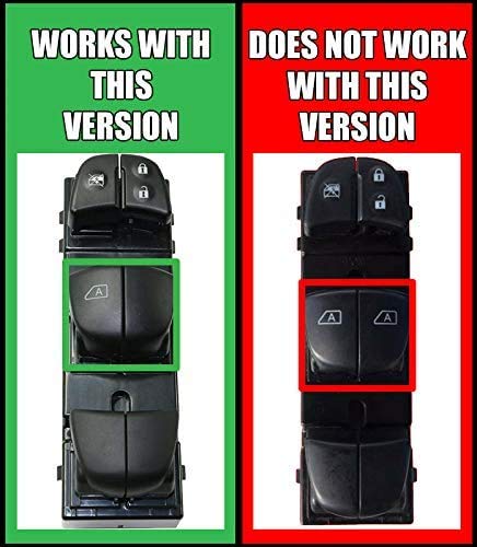 SWITCHDOCTOR Window Master Switch for 2013-2019 Nissan Sentra