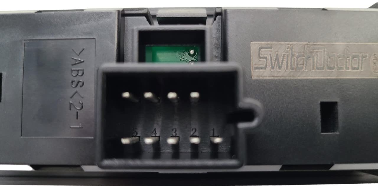 SWITCHDOCTOR 4x4 Transfer Case Shift Selector Switch for 1996-1999 Chevrolet GMC C1500 K1500, Tahoe & Yukon; 1996-1999 Suburban; 1996-2000 Chevrolet GMC C2500 C3500 K2500 K3500