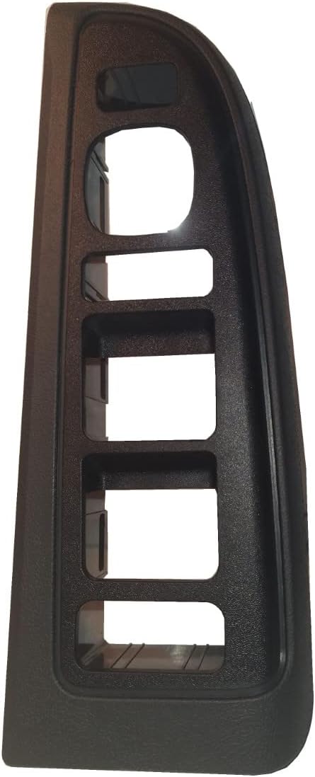 SWITCHDOCTOR Window Master Switch Dark Pewter Bezel for 2003-2006 Silverado, Suburban, Sierra, Tahoe, Avalanche, and Yukon (Crew Cab, 89045128)