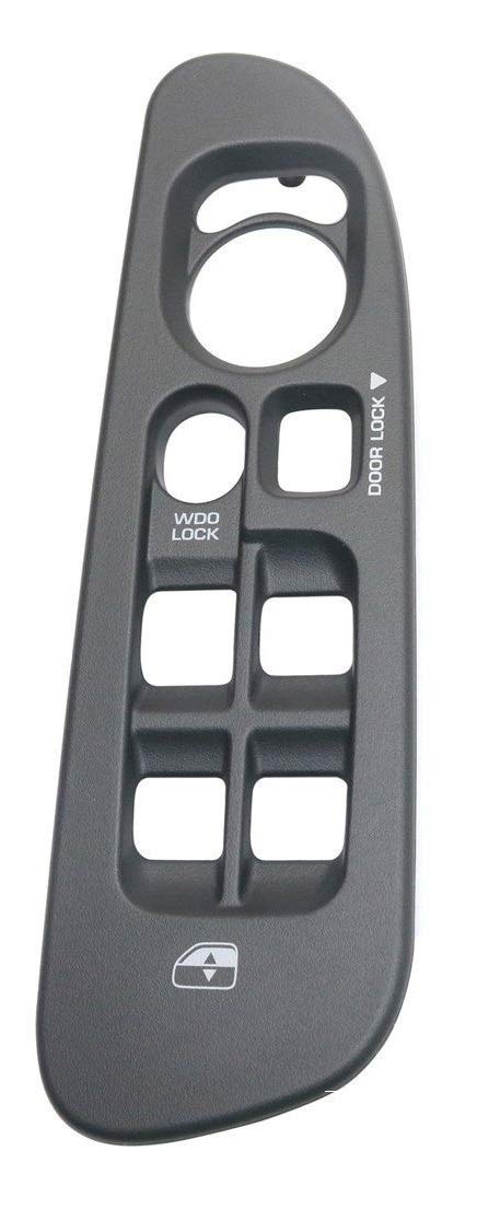 SWITCHDOCTOR Window Master Bezel Gray for 2002-2008 Dodge Ram (Quad Cab, Crew, Trim, Cover, Panel)