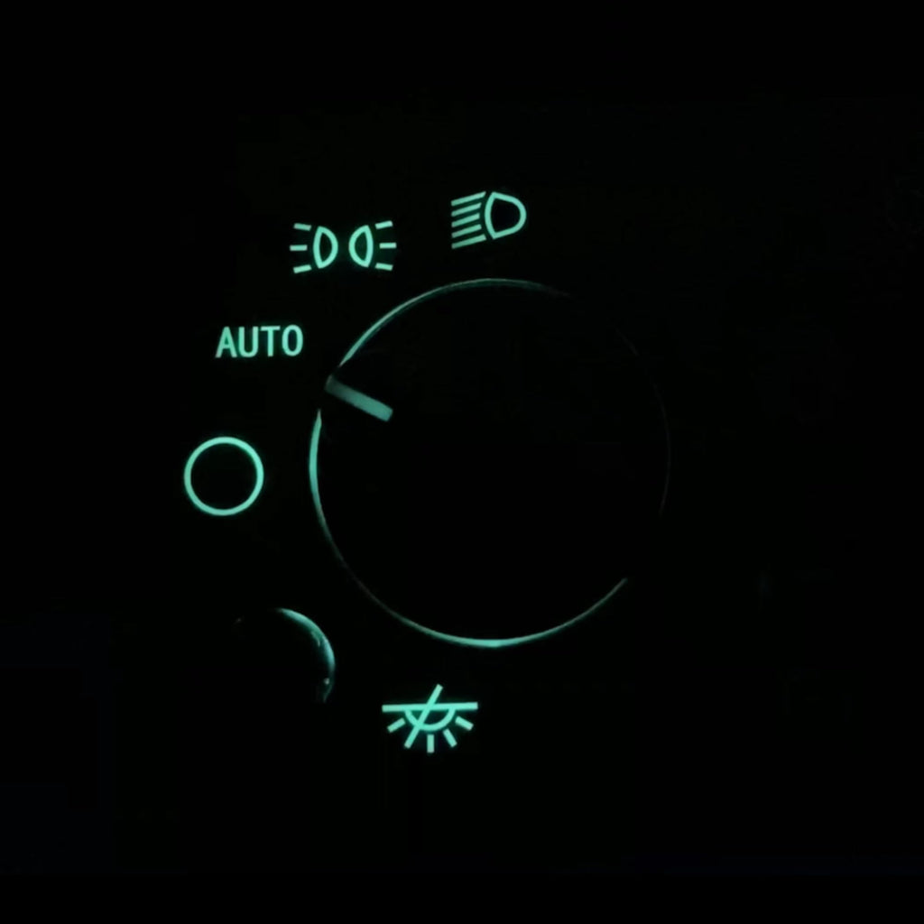 SWITCHDOCTOR Headlight Dimmer Switch for 2003-2007 Chevrolet Silverado, Sierra, Hummer H2, 2003-2006 Suburban, Tahoe, Avalanche, Yukon, Escalade (Green Light)