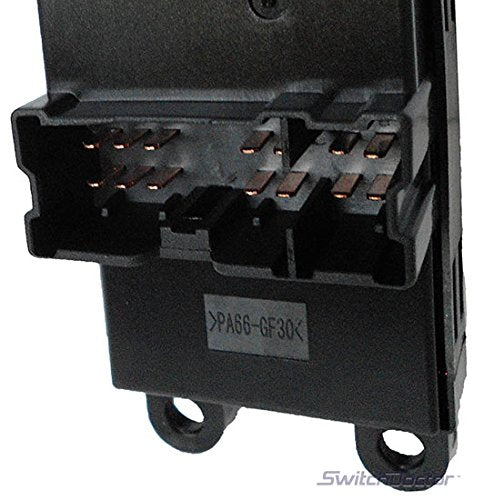 SWITCHDOCTOR Window Master Switch for 1999-2002 Nissan Quest (4 Window) (Dark Portland)