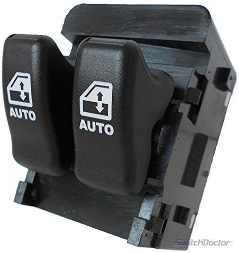 SWITCHDOCTOR Window Master Switch for 2000-2005 Pontiac Montana (Black Buttons)