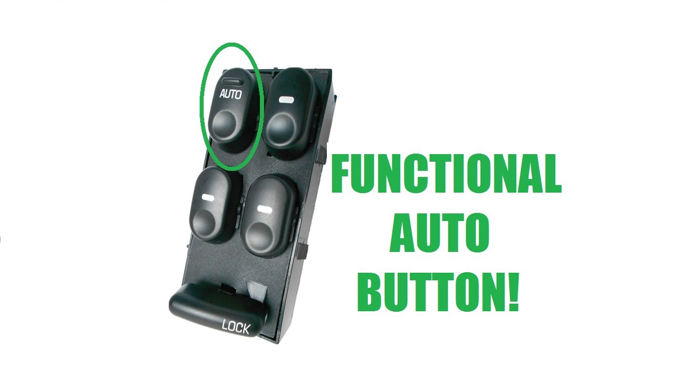 SWITCHDOCTOR Window Master Switch for 1997-2005 Buick Regal