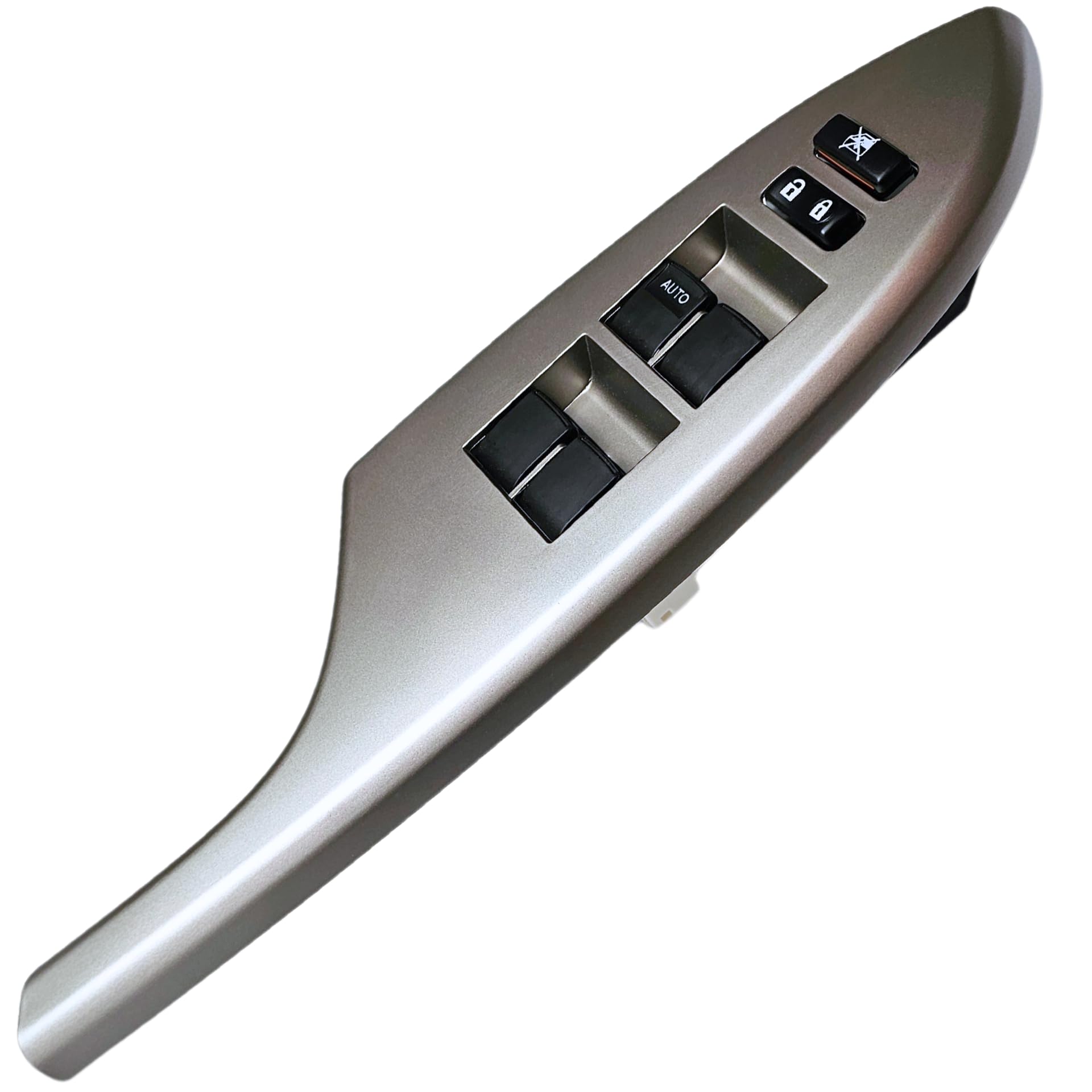 Window Master Switch & Silver Bezel Assembly for 2009-2013 Toyota Corolla