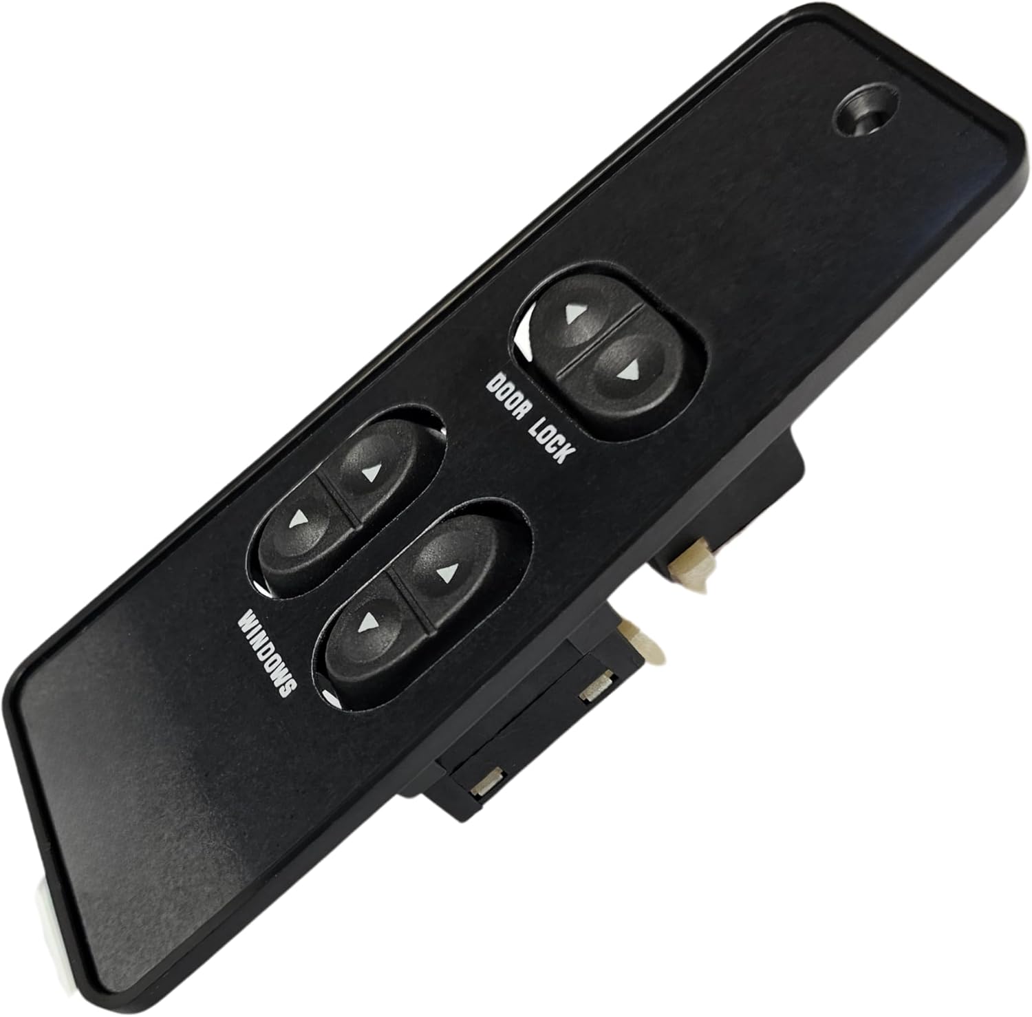 SWITCHDOCTOR Window Master Switch, Bezel, & Lock Switch Set for 1987-1993 Ford Mustang Coupe (Trim, Cover, Panel)