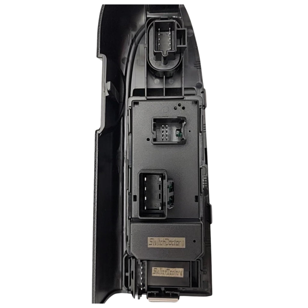 SWITCHDOCTOR Window Master Switch Assembly for 2010, 2011, 2012, 2013 Silverado & GMC Sierra (Without Power Folding Mirrors, Crew, Extended Cab, Full Assembly, Control)