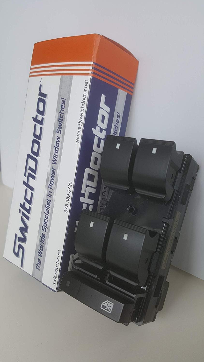 SWITCHDOCTOR Window Master Switch for 2009-2017 Chevrolet Traverse (20945129, Chevy, Power, Control, Button)