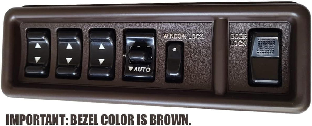 SWITCHDOCTOR Window Master Switch for 1984-1990 Toyota Land Cruiser (84820-90A08-06, 84820-90A08-03)
