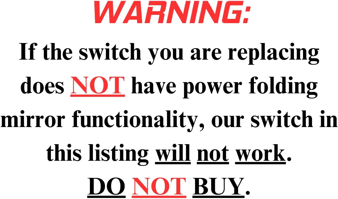 SWITCHDOCTOR Window Master Switch for 2014-2021 Jeep Grand Cherokee