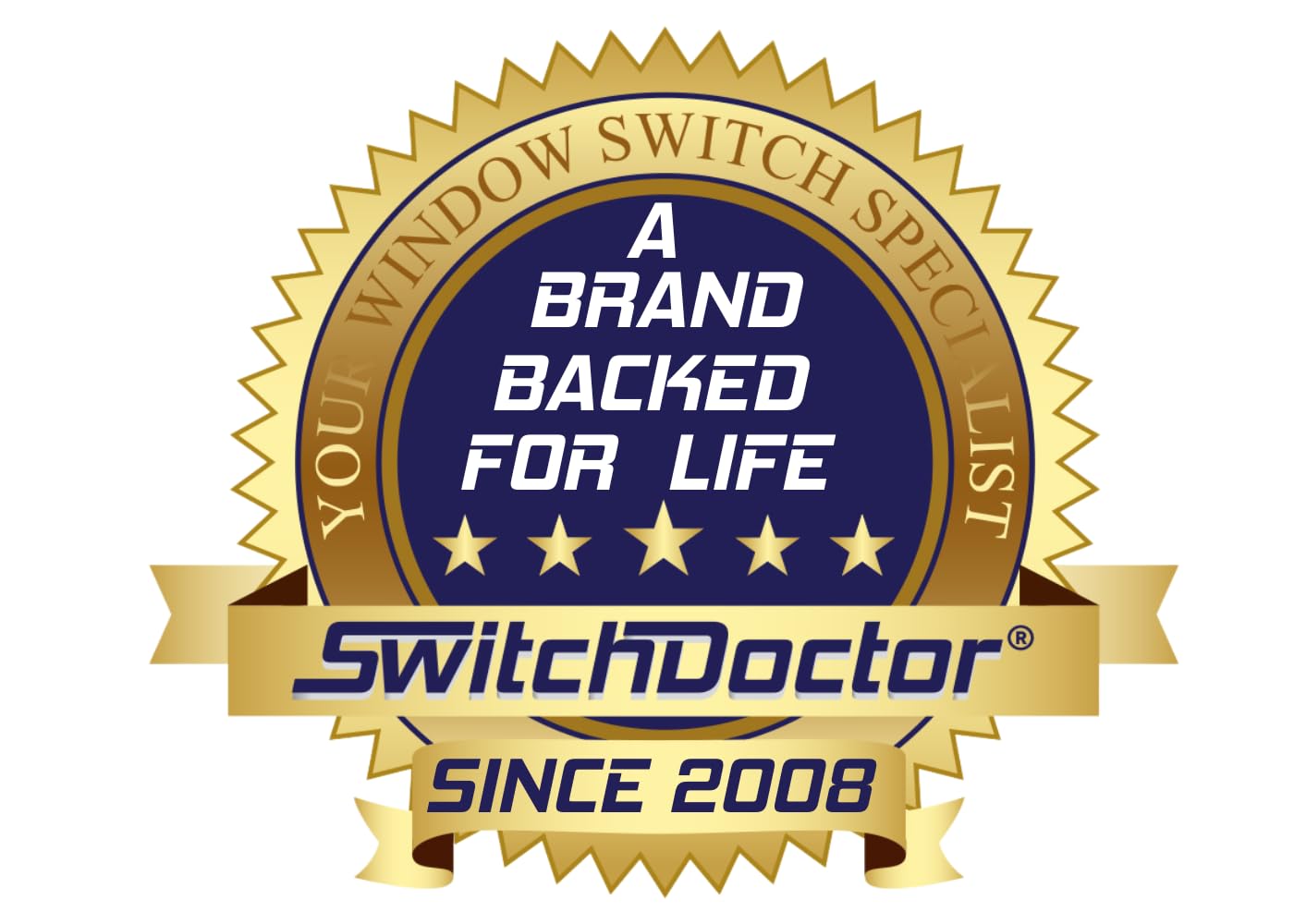 SWITCHDOCTOR Window Master Switch compatible with 2007-2012 Toyota Camry