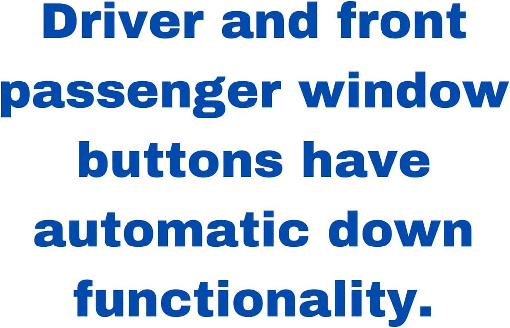 SWITCHDOCTOR Window Master Switch for 2018-2024 Jeep Wrangler (68290764AE, 68290764AC, 68290764AD, 68290764AE, 68290764AF)