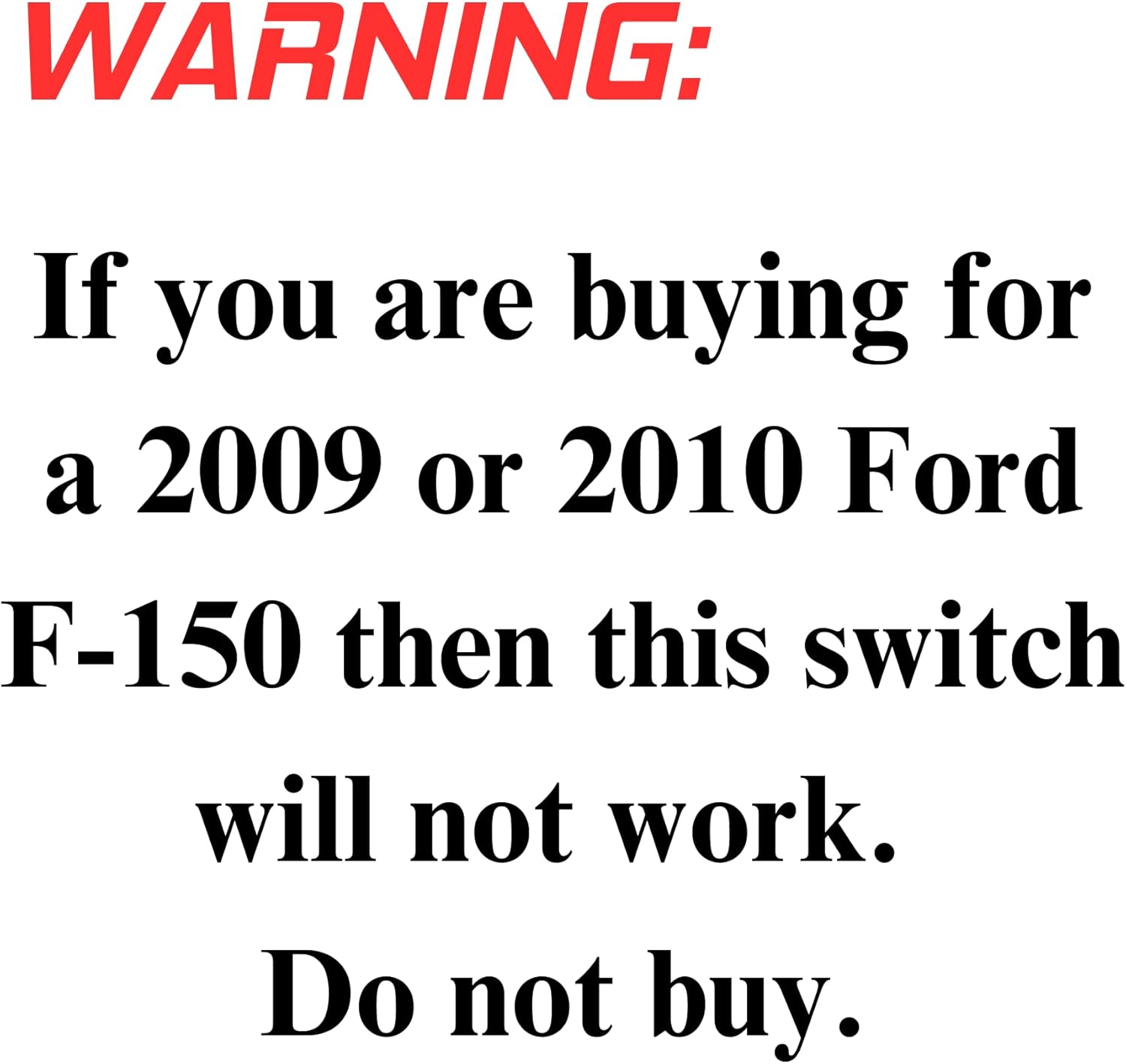 SWITCHDOCTOR Window Master Switch for 2011-2014 Ford F-150 F150 (Super Cab, Supercrew, Double Cab, BE5Z-14529-AB, Truck, Power, Control, Button)