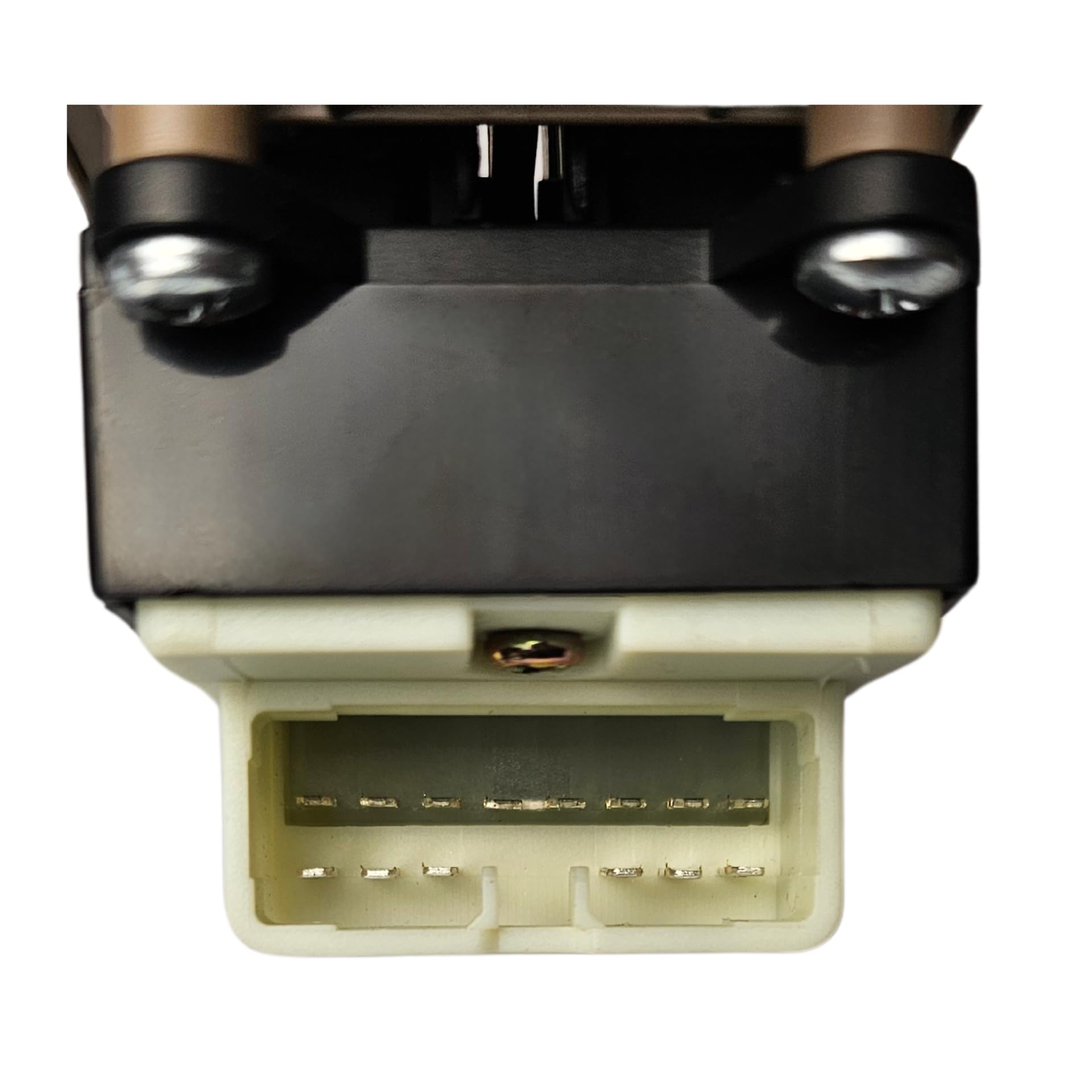 SWITCHDOCTOR Window Master Switch & Dark Tan Bezel for 2001-2004 Toyota Tacoma (Double Cab) (84820-04020, 74202-35010-E0, Medium Oak)