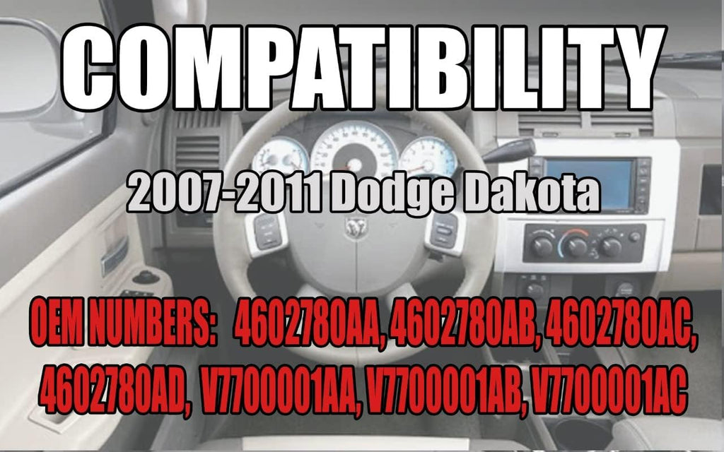SWITCHDOCTOR Window Master Switch for 2007-2011 Dodge Dakota (4 Window) (4602780AA)