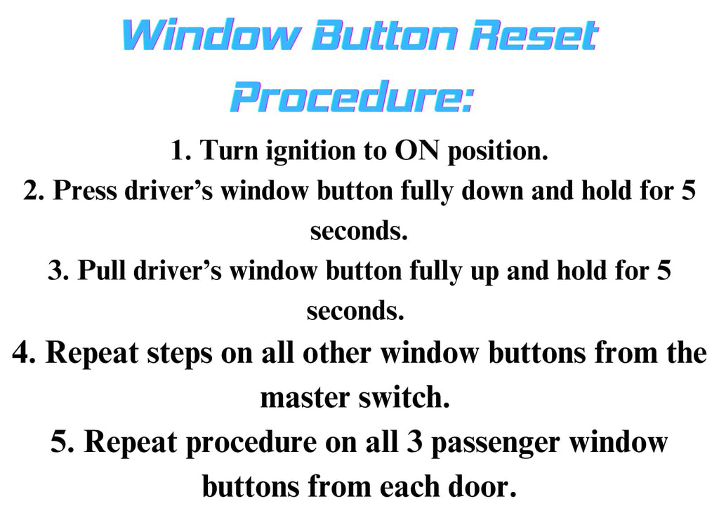 SWITCHDOCTOR Window Master Switch Compatible with Toyota Matrix 2003-2008 84820AA070