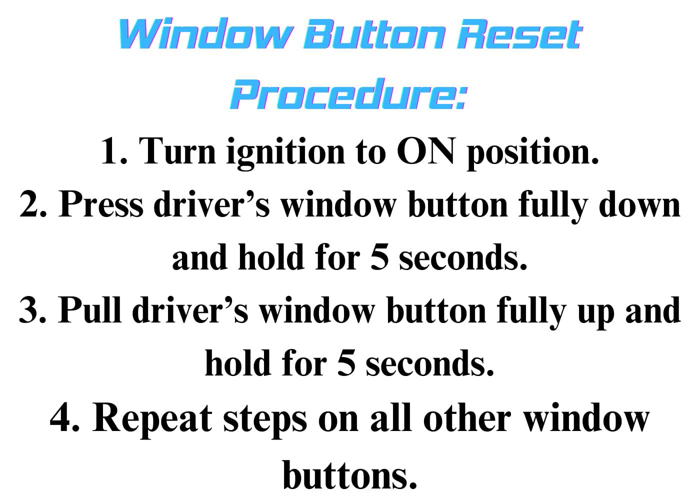SWITCHDOCTOR Window Master Switch & Bezel for 2008-2012 Honda Accord EX-L, EX, EXL