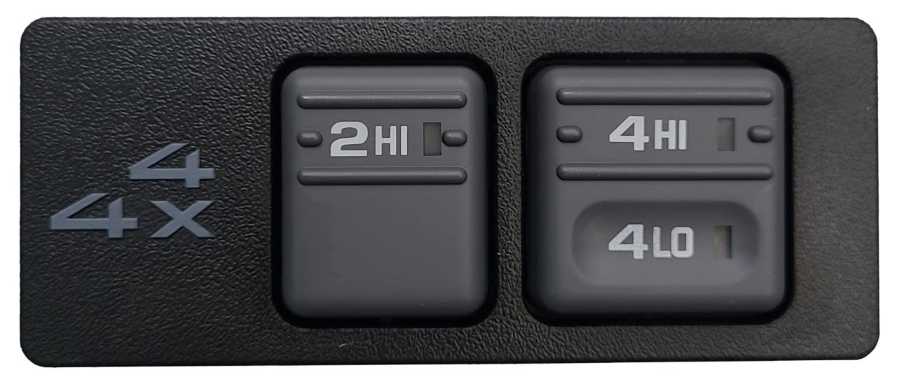 SWITCHDOCTOR 4x4 Transfer Case Shift Selector Switch for 1996-1999 Chevrolet GMC C1500 K1500, Tahoe & Yukon; 1996-1999 Suburban; 1996-2000 Chevrolet GMC C2500 C3500 K2500 K3500