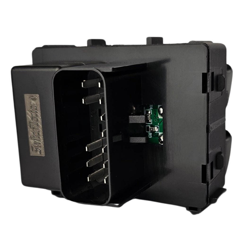 SWITCHDOCTOR Window Master Switch Compatible with 2011-2017 Jeep Wrangler (4 Door)