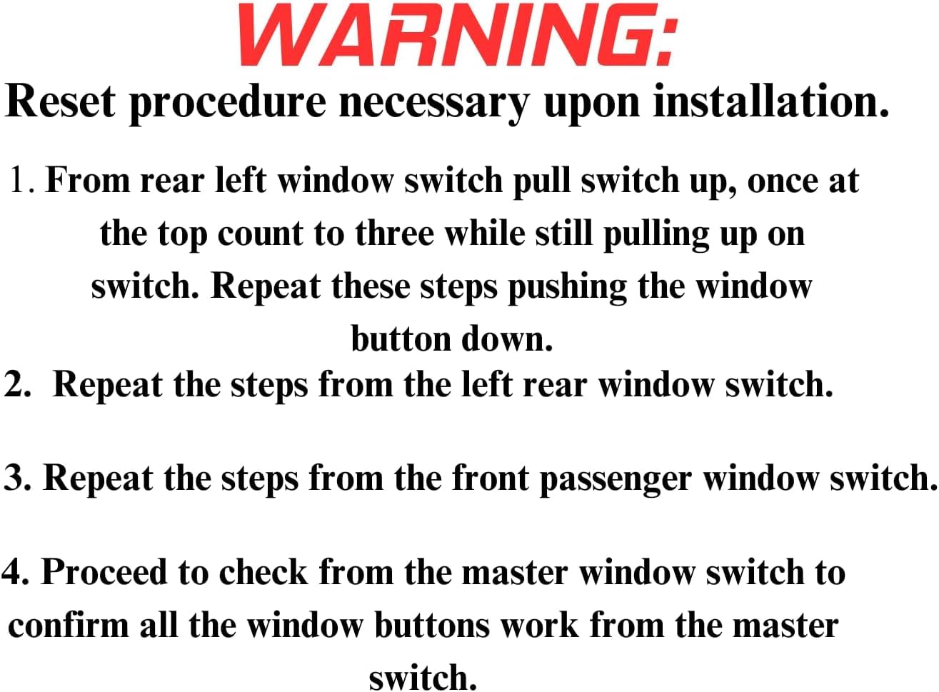 Window Master Switch for 2003-2006 Silverado, Suburban, Sierra, Tahoe, Avalanche, and Yukon
