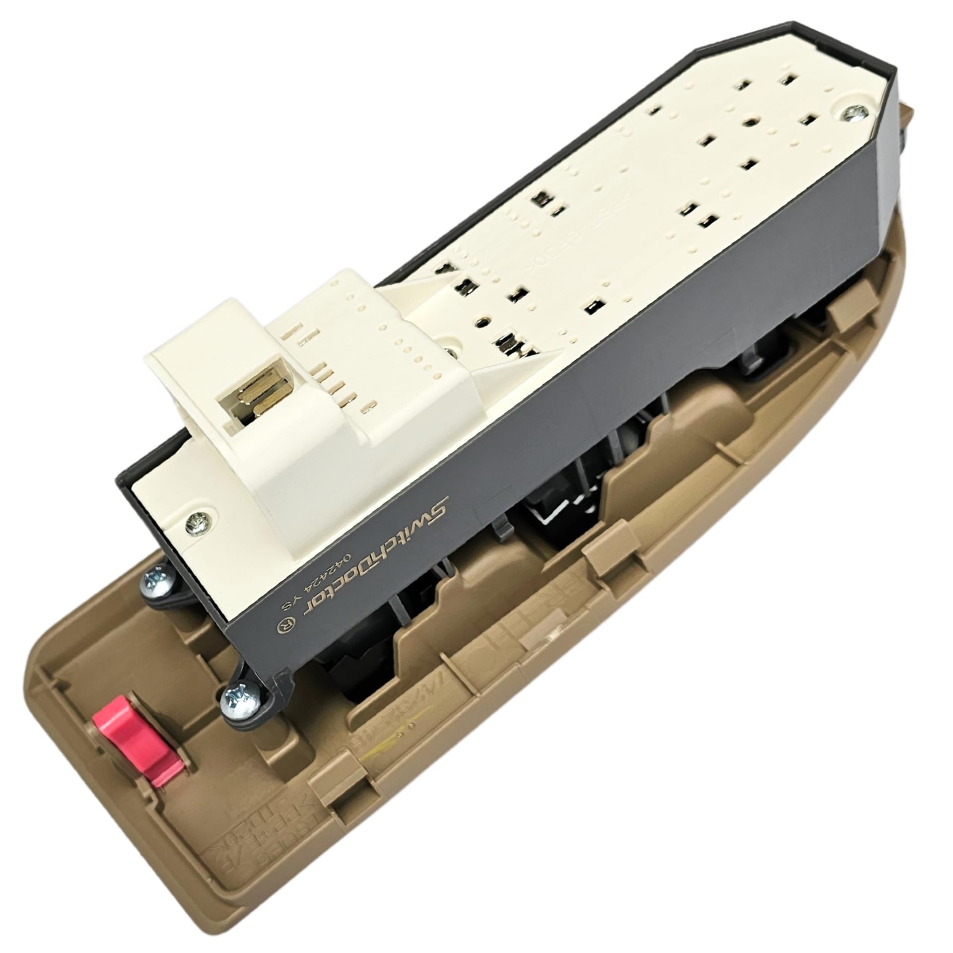 SWITCHDOCTOR Window Master Switch & Tan Bezel for 2008, 2009, 2010, 2011, 2012, 2013 Toyota Highlander (Sand Beige)