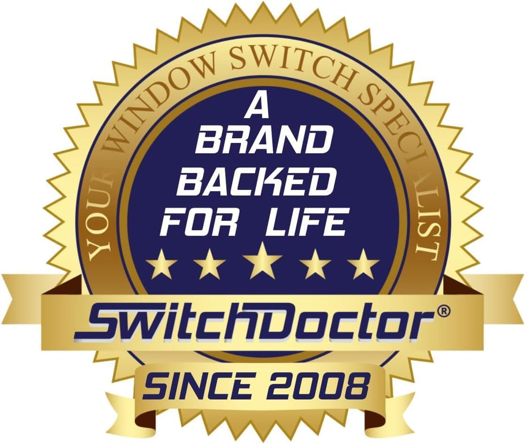 SWITCHDOCTOR Window Switch Master Switch, Gray Bezel, Lock, & Mirror for 2010-2013 Chevrolet Silverado & GMC Sierra (22968508, Light Titanium, 20945129, Crew, Extended Cab Pickup, Chevy, Control)