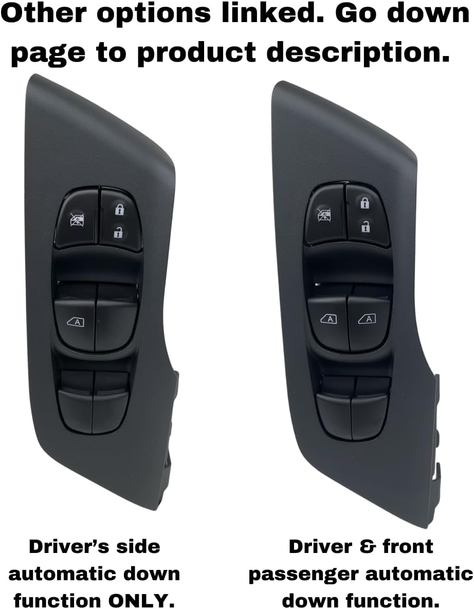 SWITCHDOCTOR Window Master Switch for 2013-2018 Nissan Altima Sedan Base, S, SR, SV