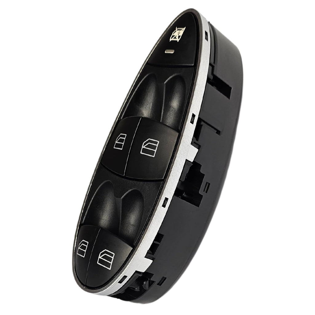 SWITCHDOCTOR Window Master Switch Compatible with Mercedes Benz CLS500 Window Switch 2005-2009 (Chrome Finish)