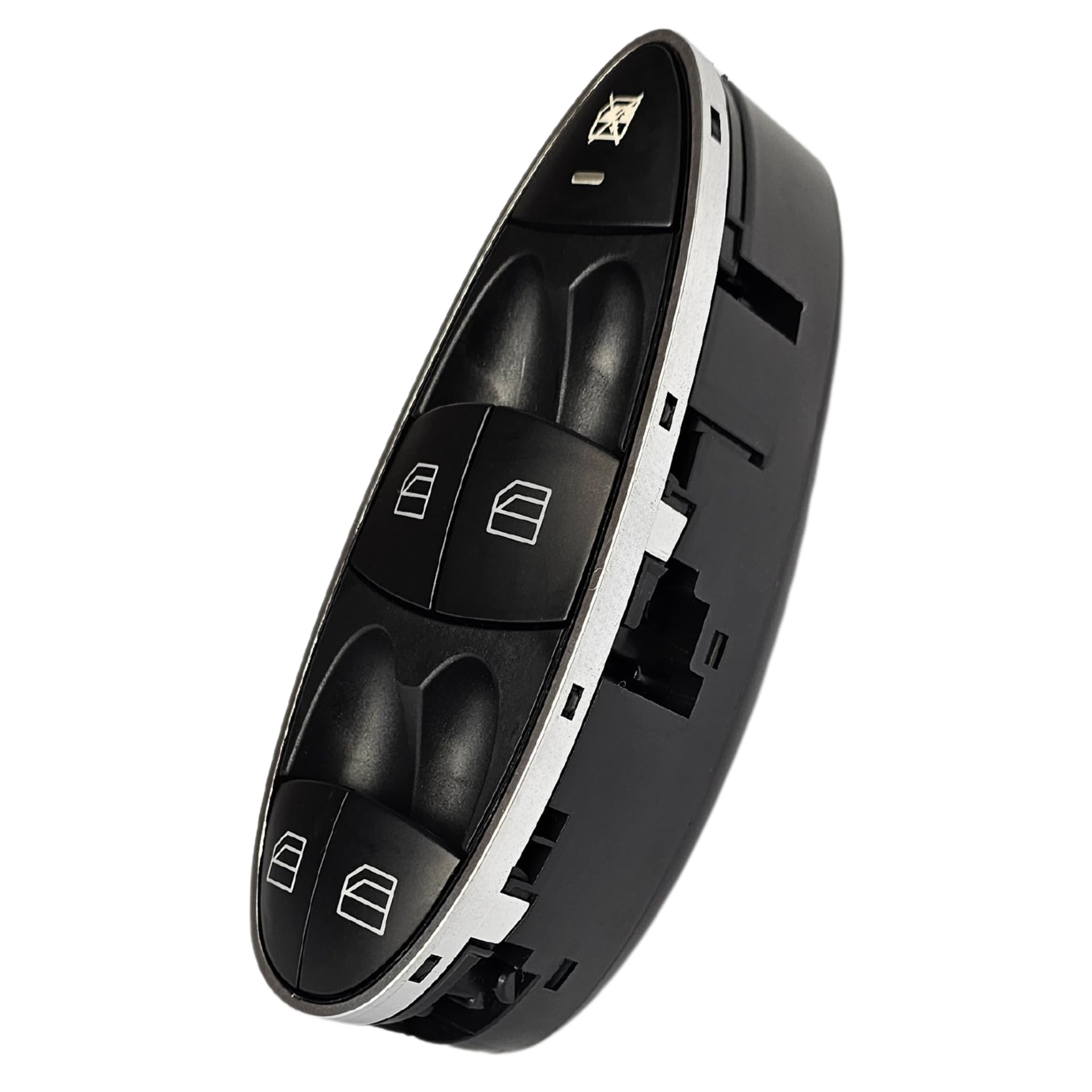 SWITCHDOCTOR Window Master Switch Compatible with Mercedes Benz CLS500 Window Switch 2005-2009 (Chrome Finish)