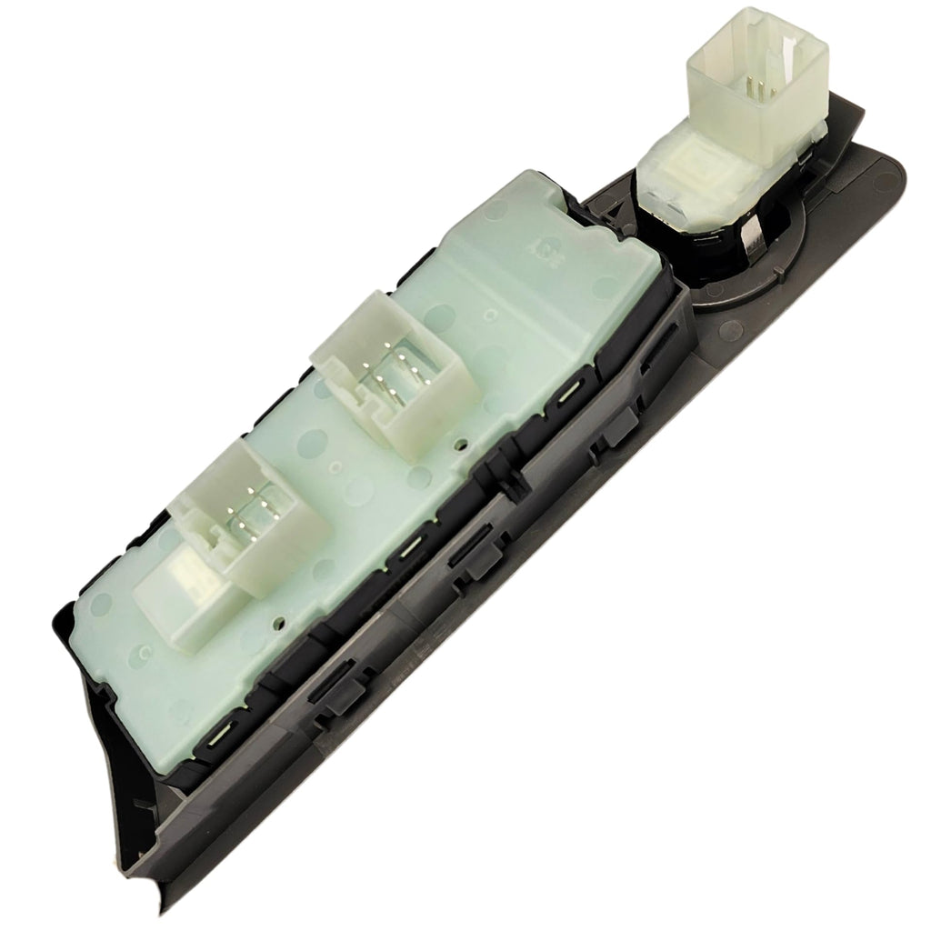 SWITCHDOCTOR Window Master Switch Assembly for 2005, 2006, 2007, 2008, 2009, 2010, 2011 Dodge Dakota Quad Cab & 2004, 2005, 2006 Durango (Full Assembly with Gray Bezel & Mirror Switch)