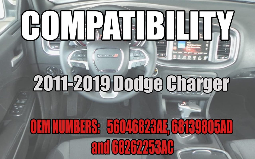 SWITCHDOCTOR Window Master Switch compatible with 2011-2019 Dodge Charger