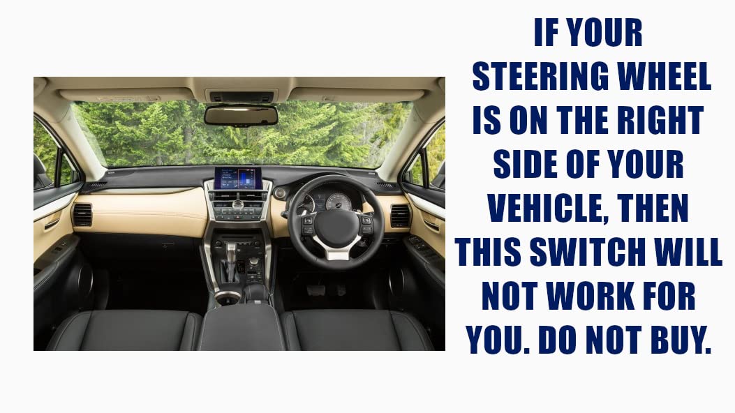 SWITCHDOCTOR Window Master Switch for 1989-2002 Mazda RX-7 (FD14-66-350C)